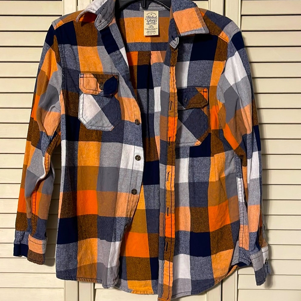 Faded Glory boys button down